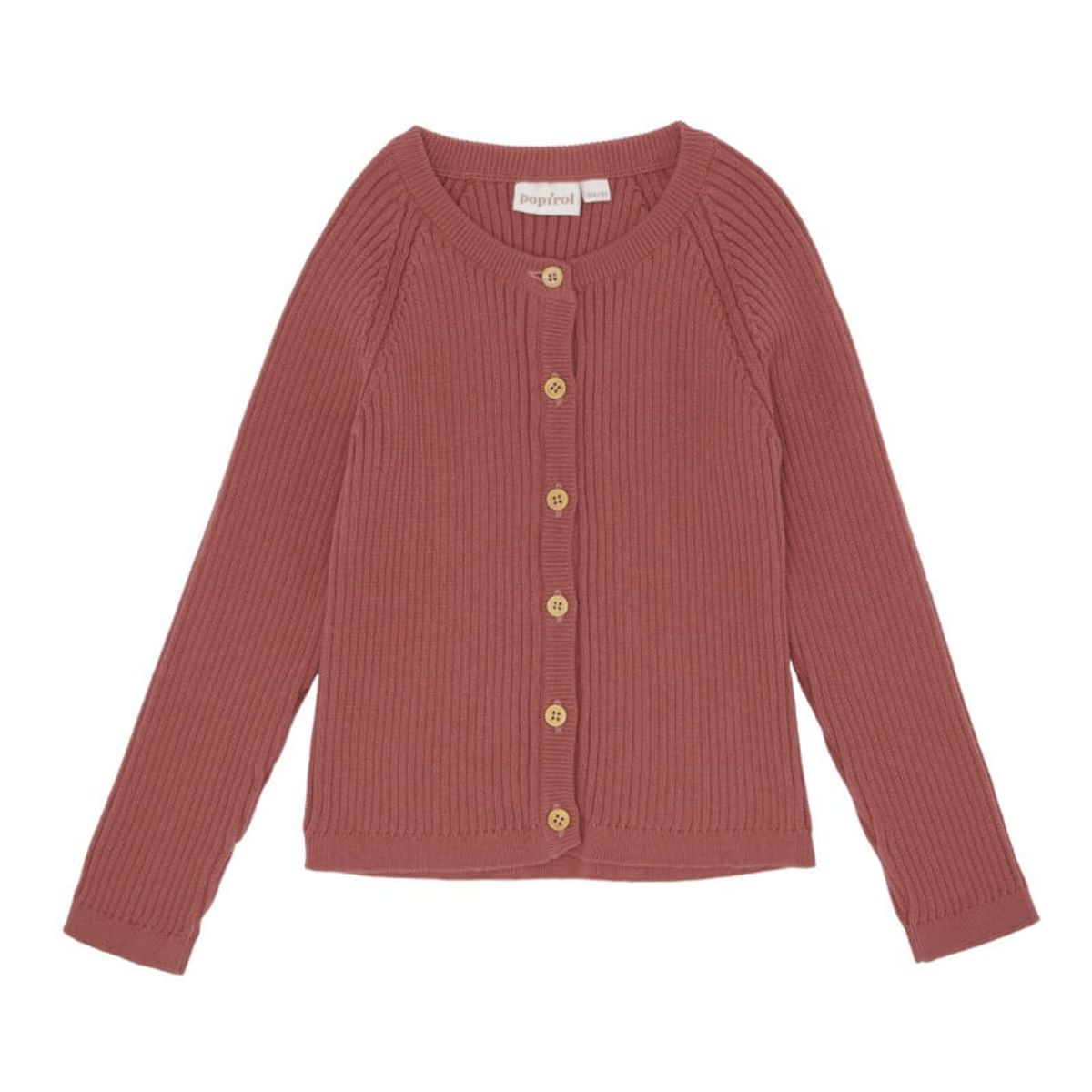 Popirol - Loui Cardigan - Old Rose - 104/4 år