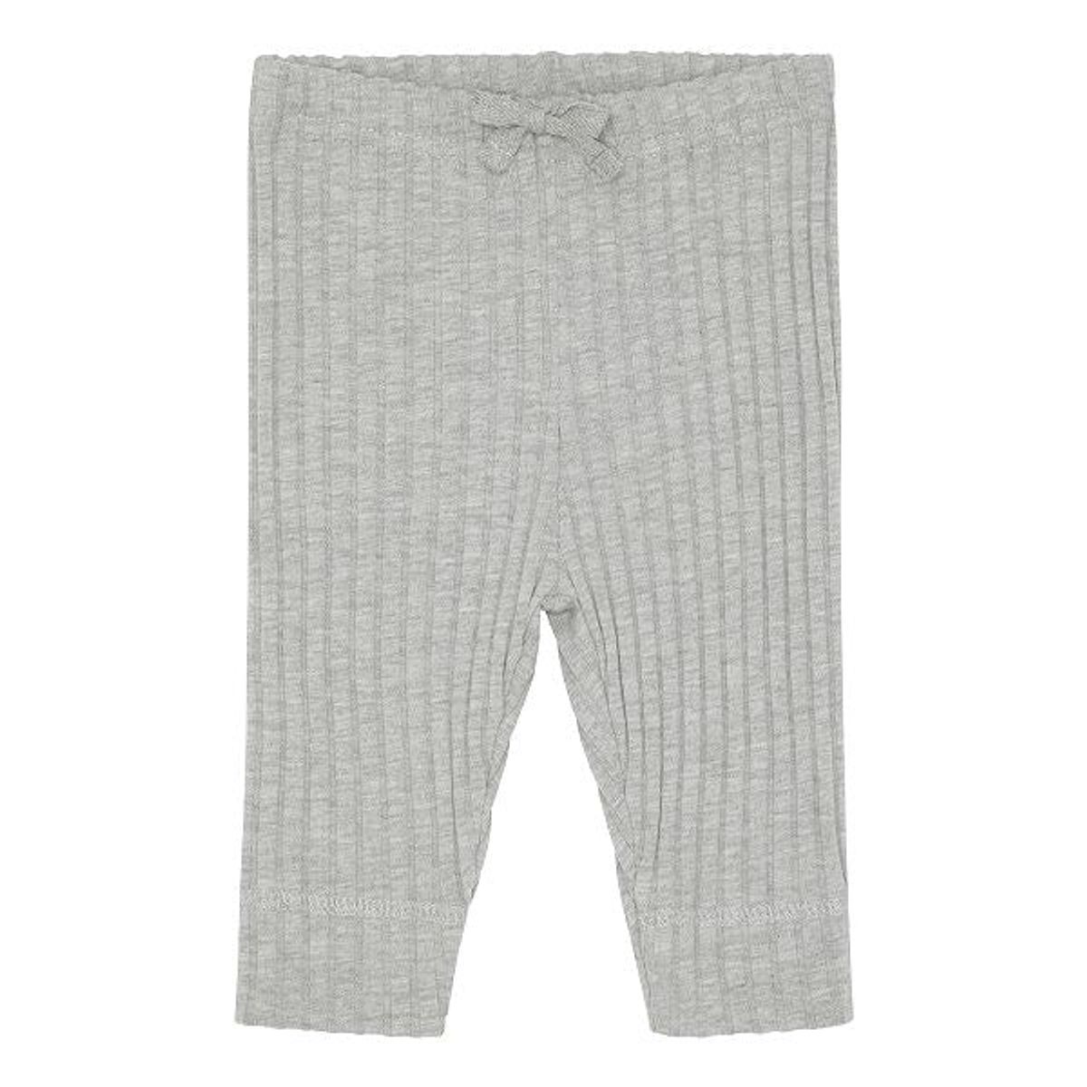 Popirol - Noe Baby Bukser - Grey Melange - 92/24 mdr.