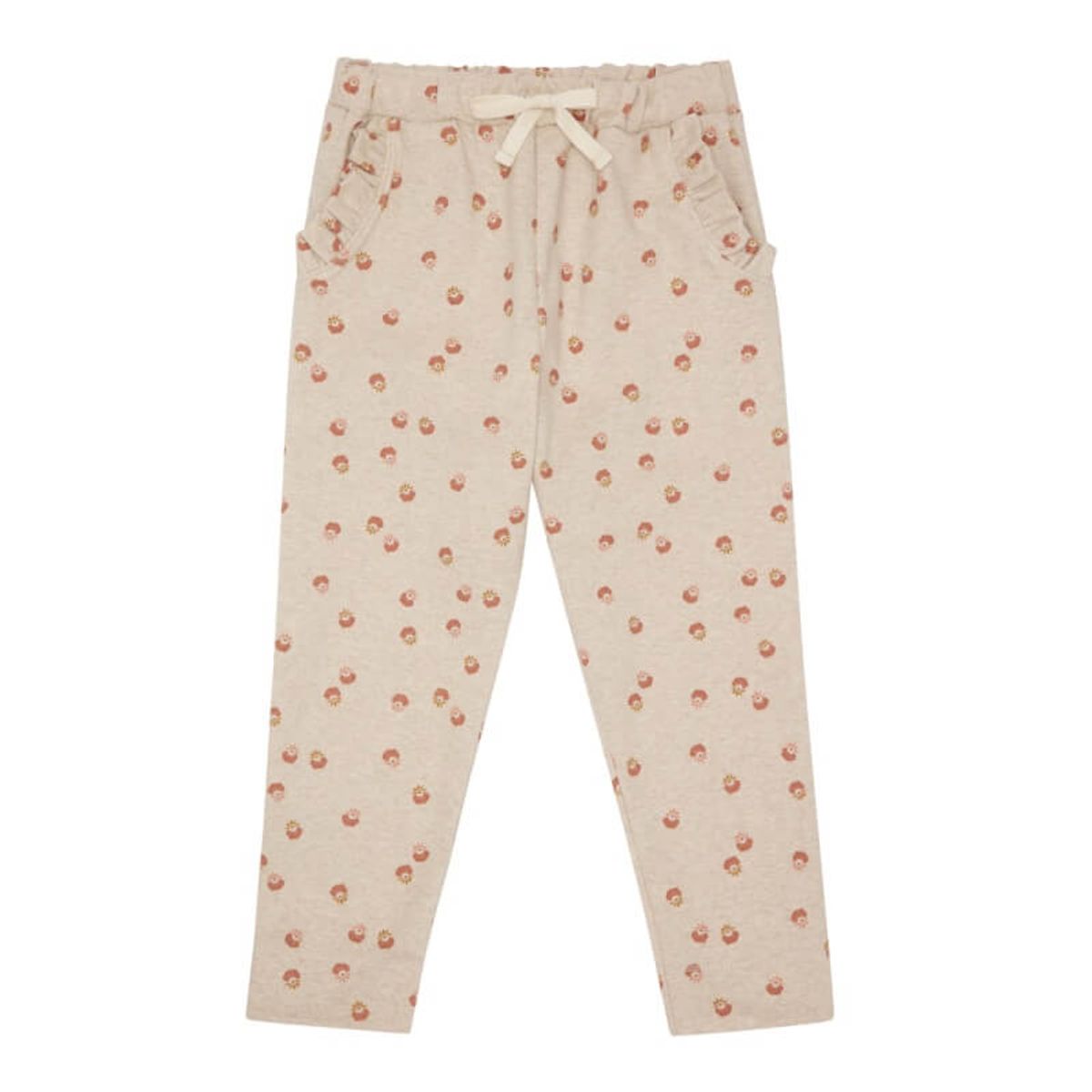 Popirol - Pipa Pants Bukser - Beige Melange - 6 år