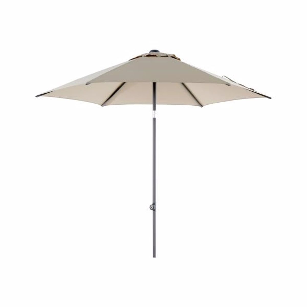 Poppi parasol Ø2,5m champagne - Diverse > Haveparasol - Brafab - Enggården Havemøbler