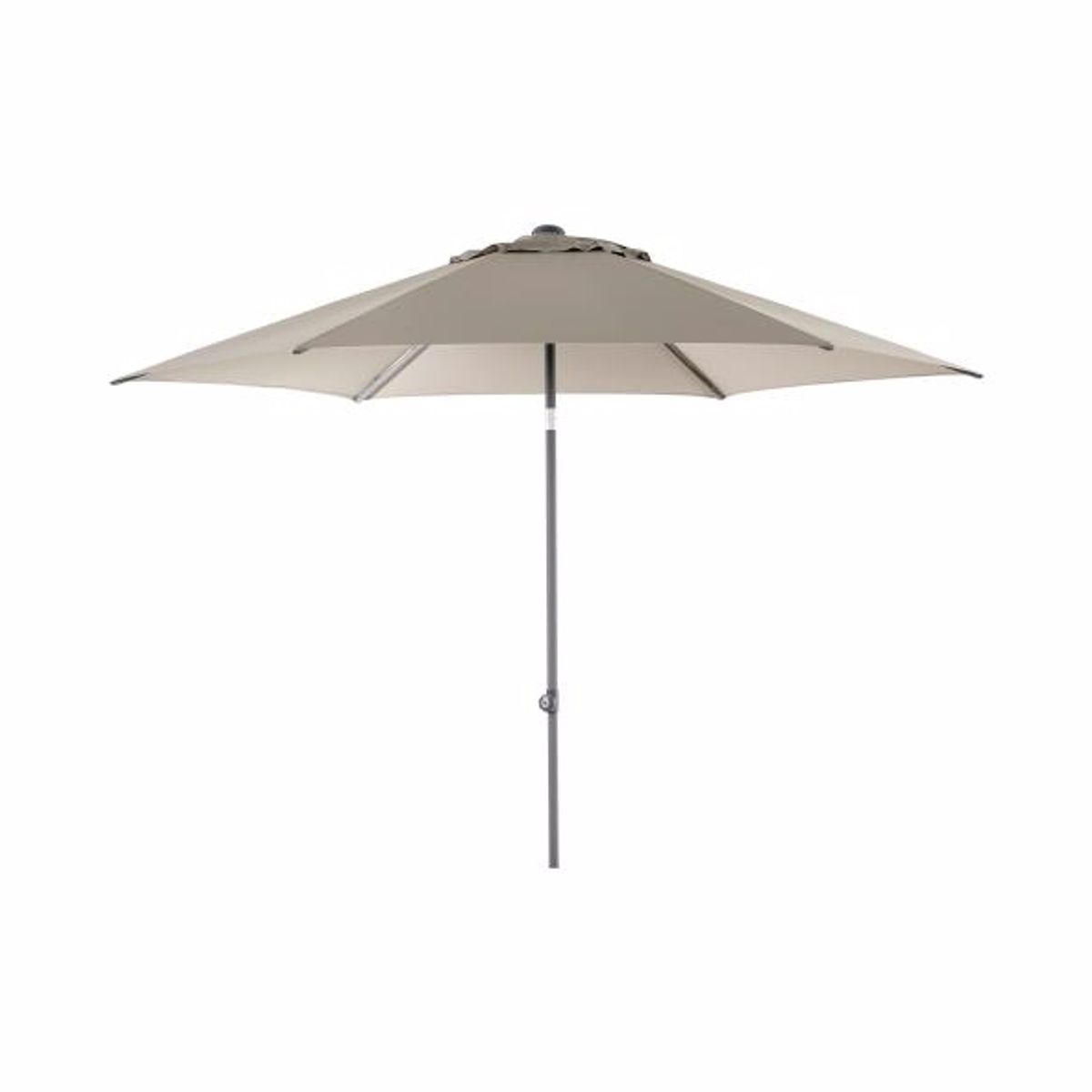 Poppi parasol Ø3m taupe - Diverse > Haveparasol - Brafab - Enggården Havemøbler