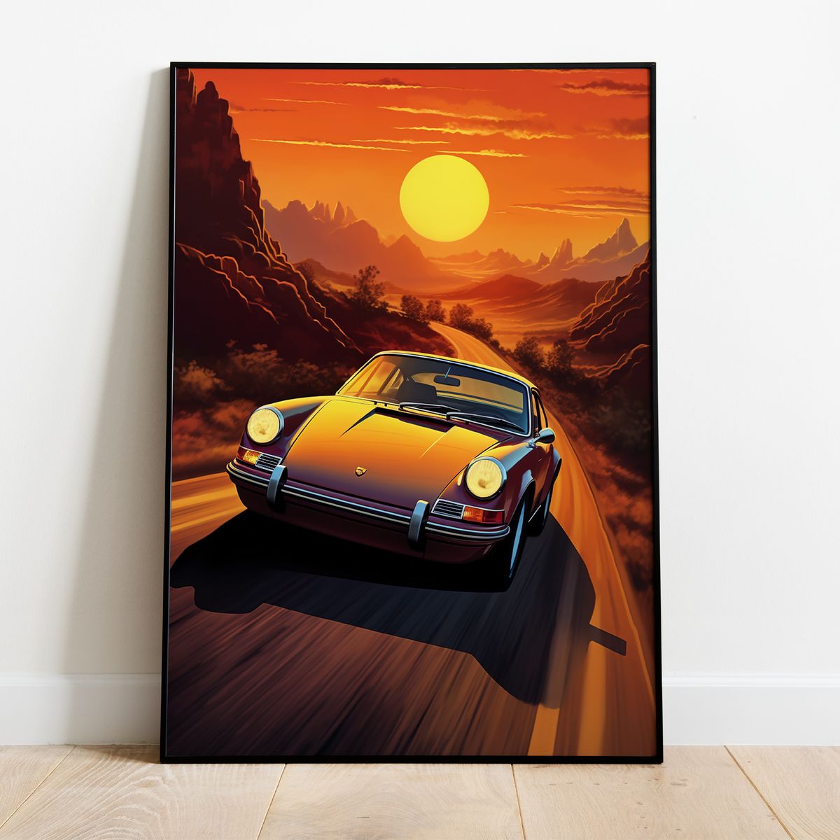 Porsche 911 - plakat 2