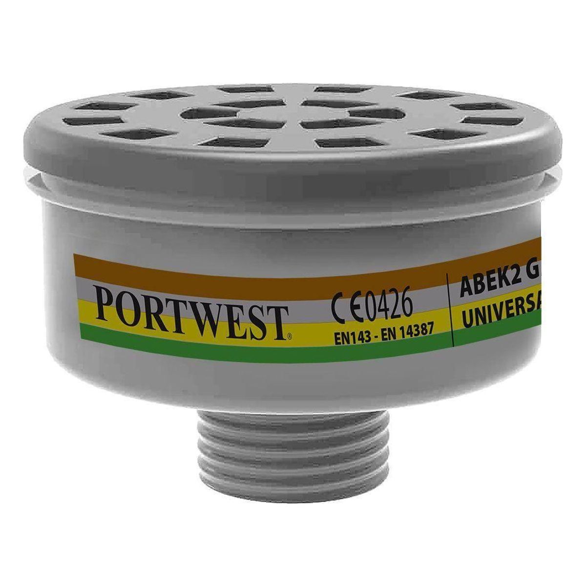 Portwest ABEK2 Gasfilter Universal Gevind P926