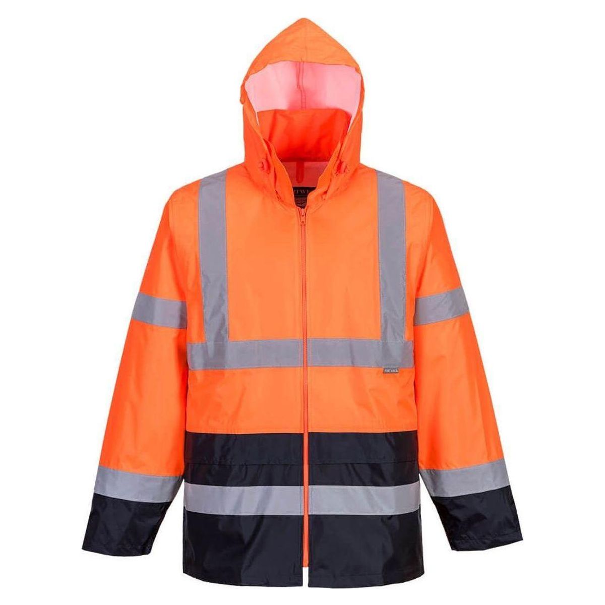 Portwest Hi-Vis Klassisk Kontrast Regn Jakke H443