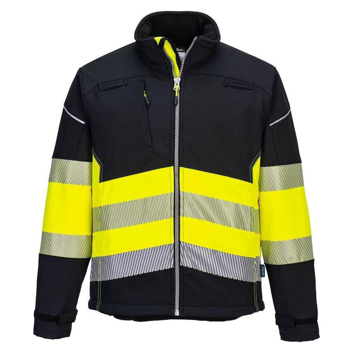 Portwest PW3 hi-vis kl. 1 softshell jakke PW375