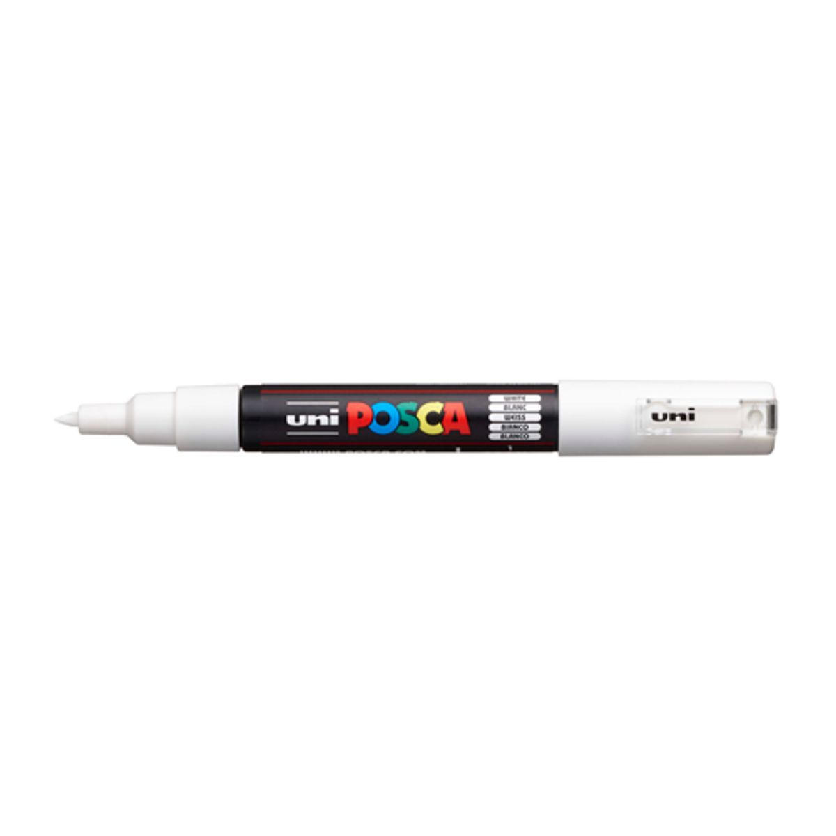 Posca PC-1M 0,7 - 1mm Hvid - 1