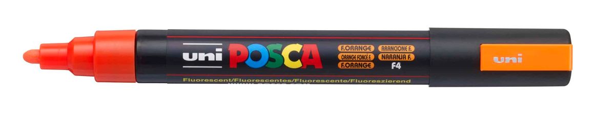 Posca Tusch Fluo Orange - PC-5M - 1stk