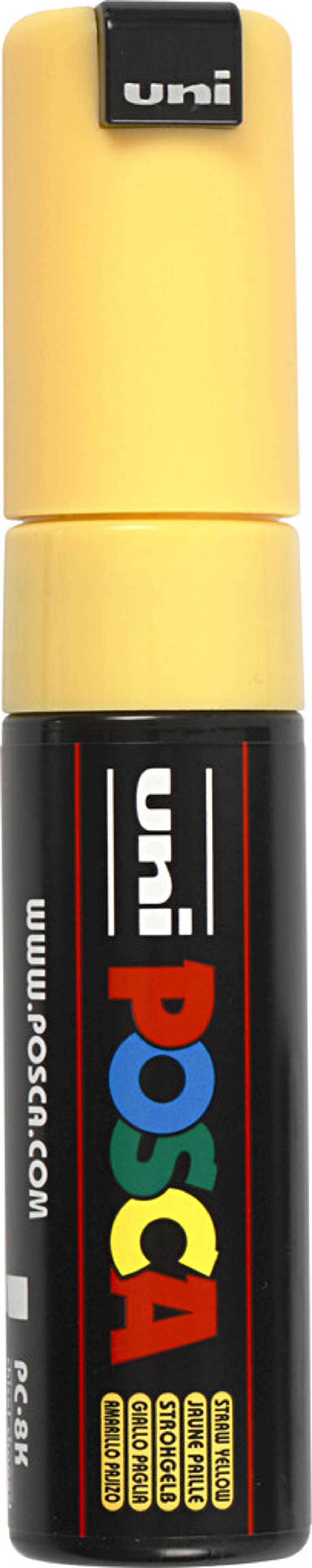 Posca Tusch - Nr. Pc-8k - Tykkelse 8 Mm - Straw Yellow