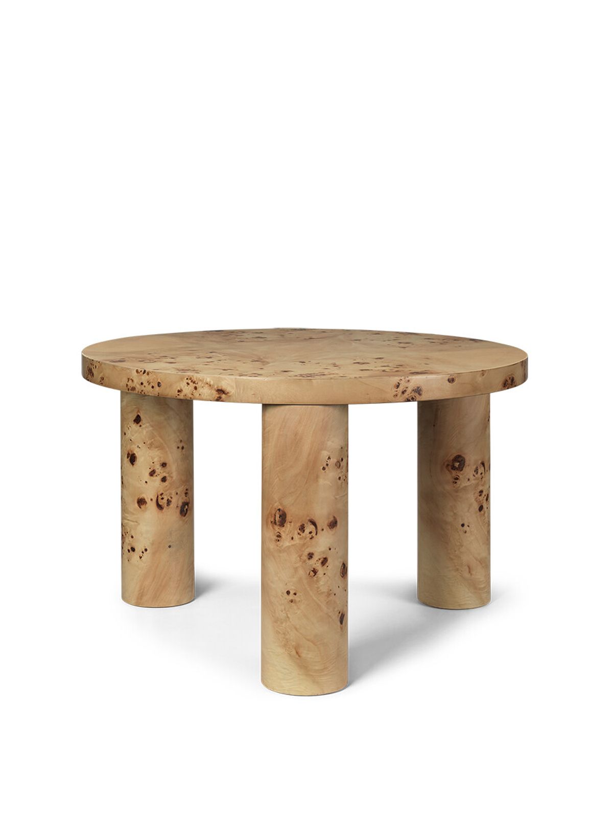 Post Coffee Table, burl veneer fra Ferm Living