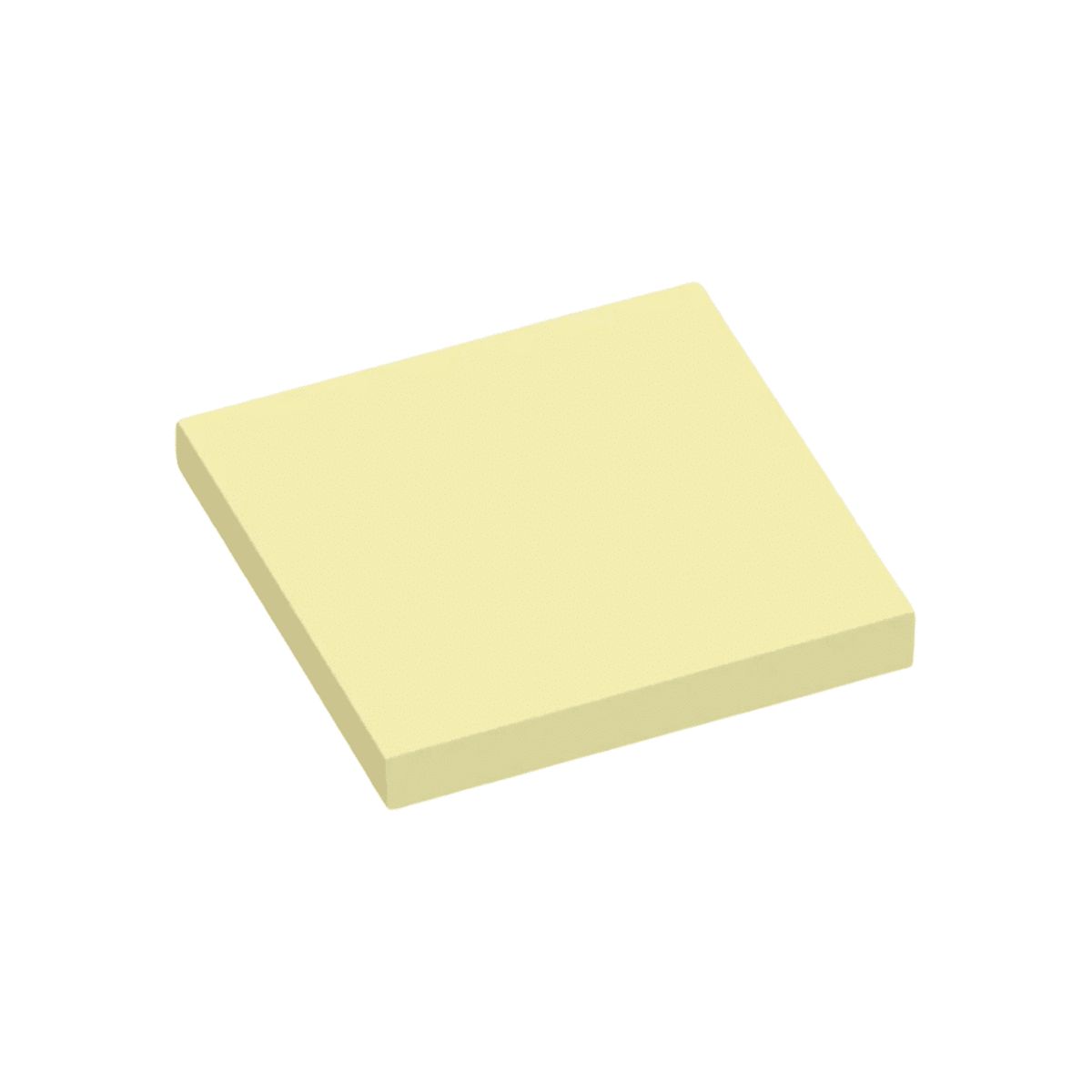 Post-it blok | 75x75 mm | Gul