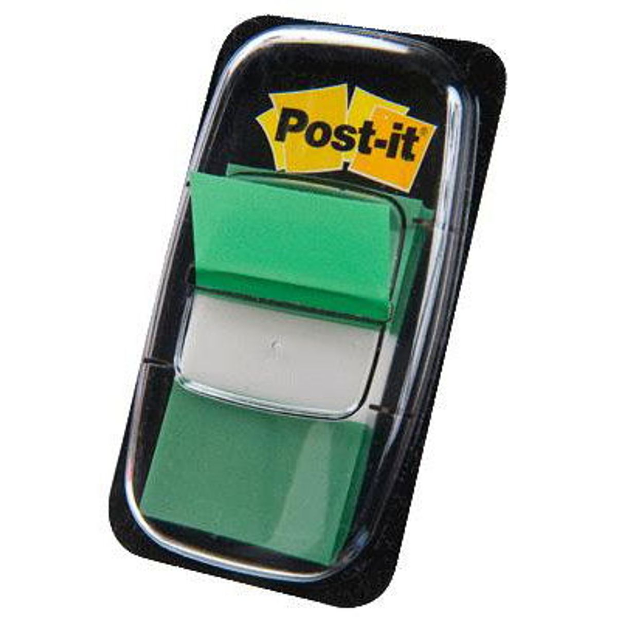 Post-it indexfaner 43 mm x 25 mm, grontransparent