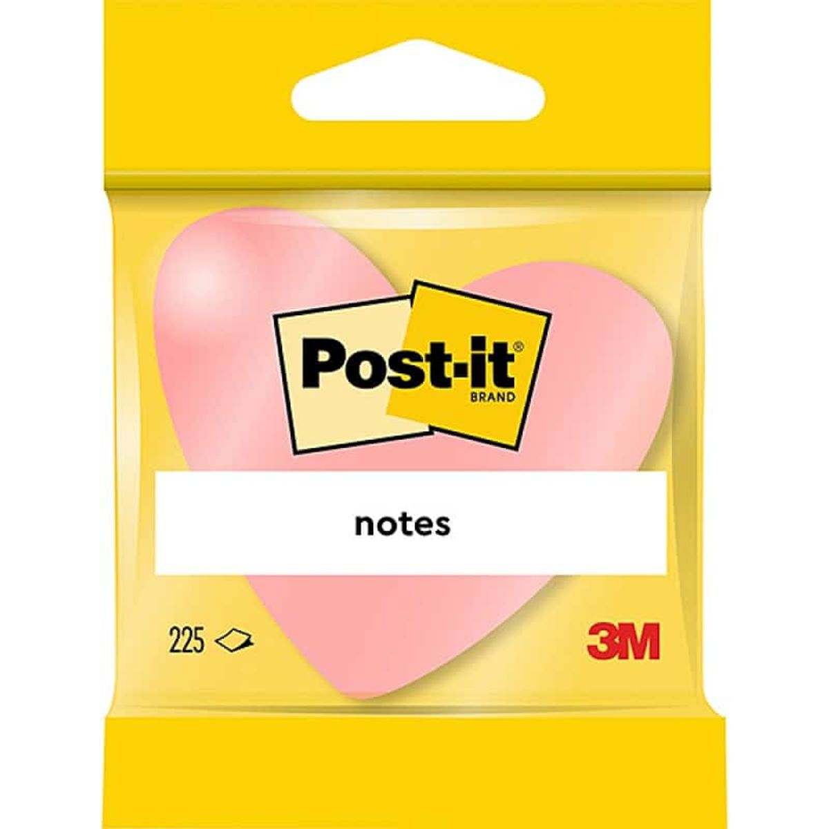 Post-it® Special Notes Hjerte 70 mm x 70 mm,.