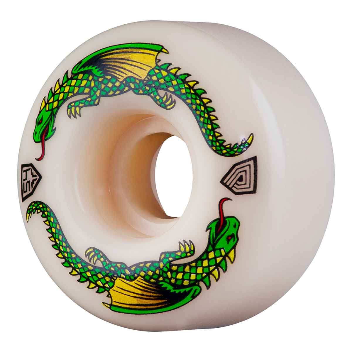 Powell Peralta Dragon Formula Skateboard Wheels 54mm x 32mm 93A 4pk