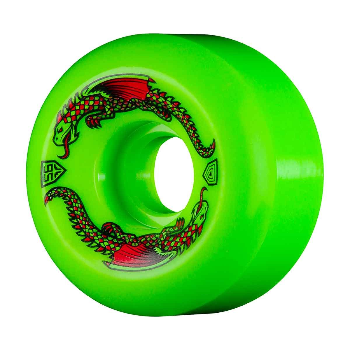 Powell Peralta Dragon Formula Wheels 56mm x 36mm 93A 4pk Green