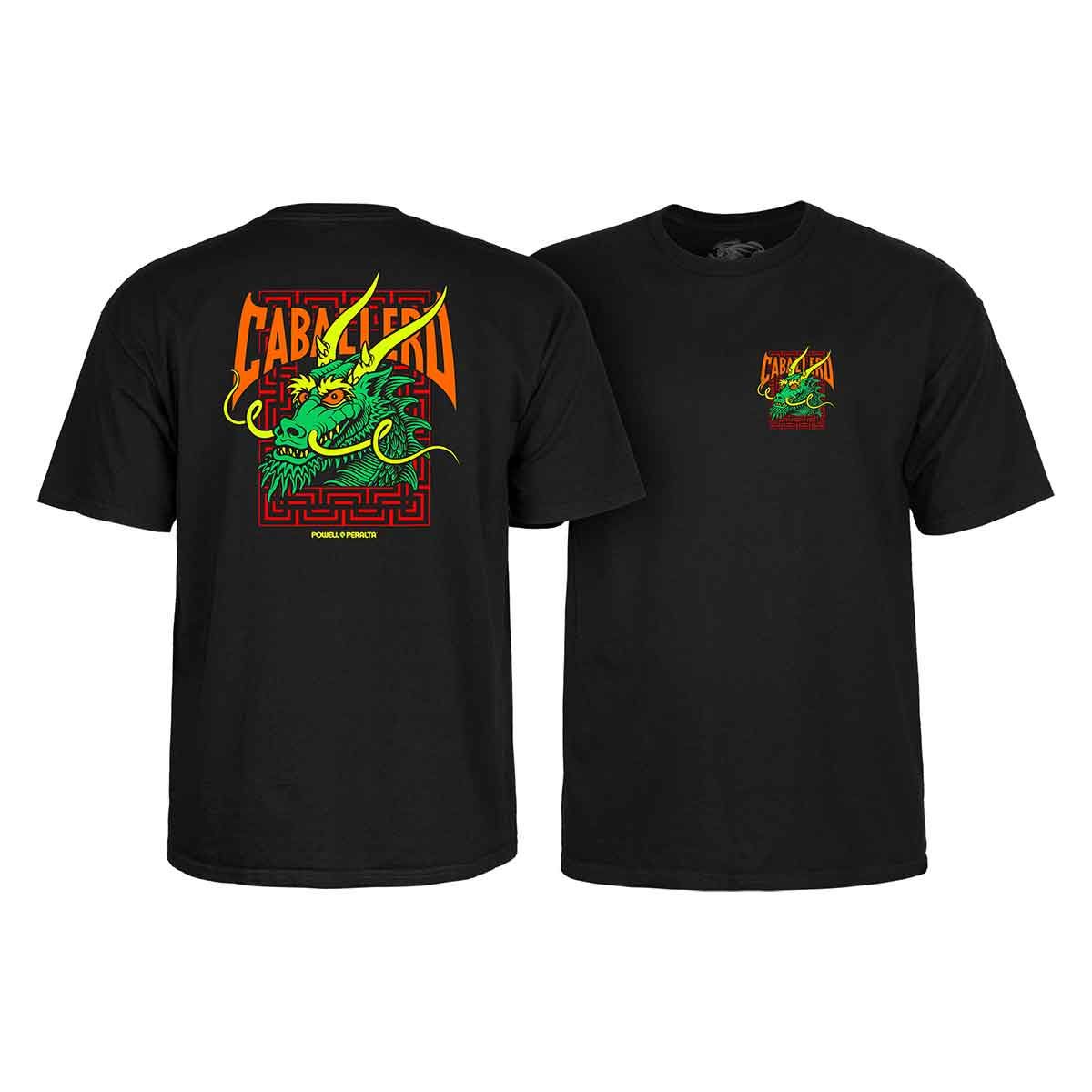 Powell Peralta Steve Caballero Dragon T-shirt Black