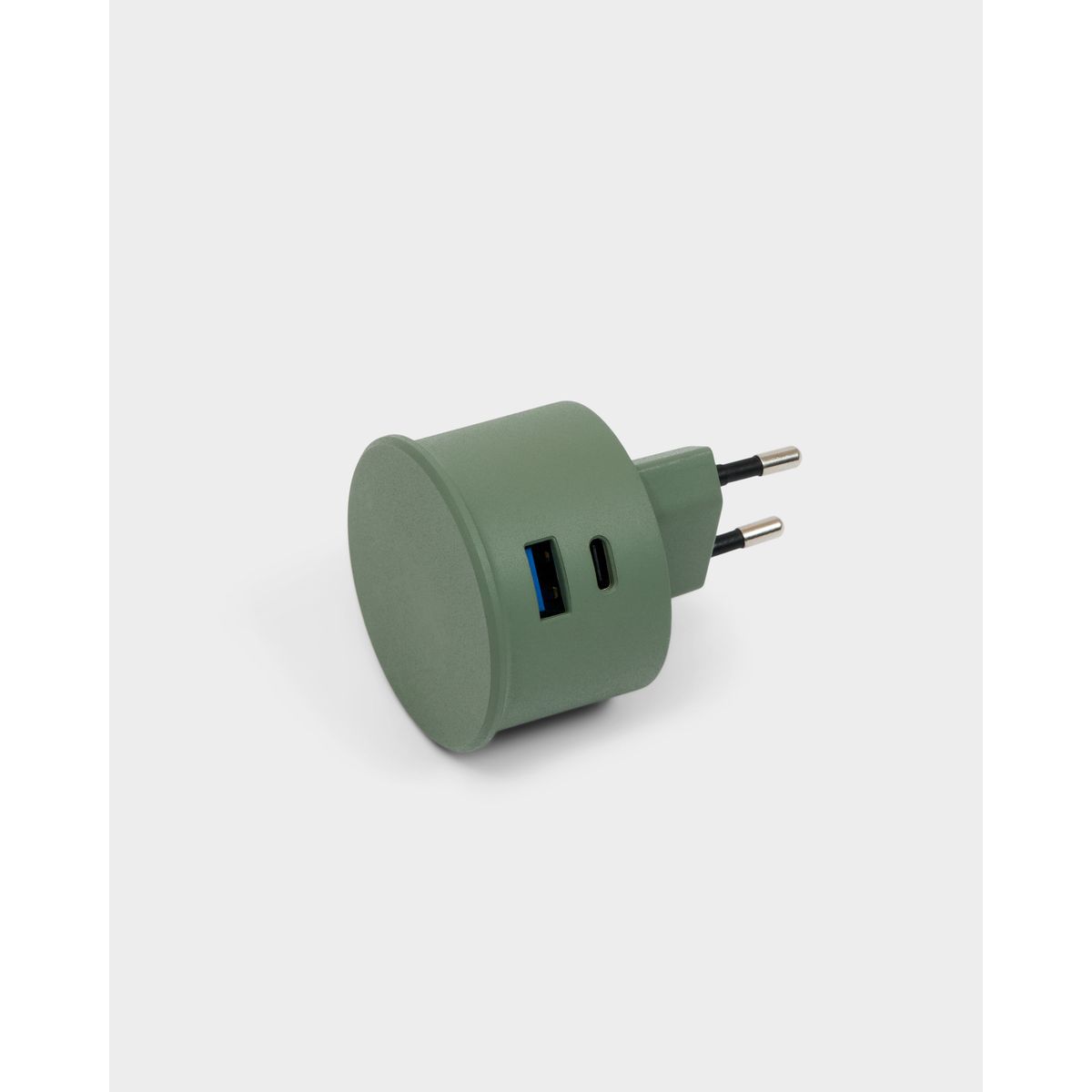 Power Adapter - Mossy Green