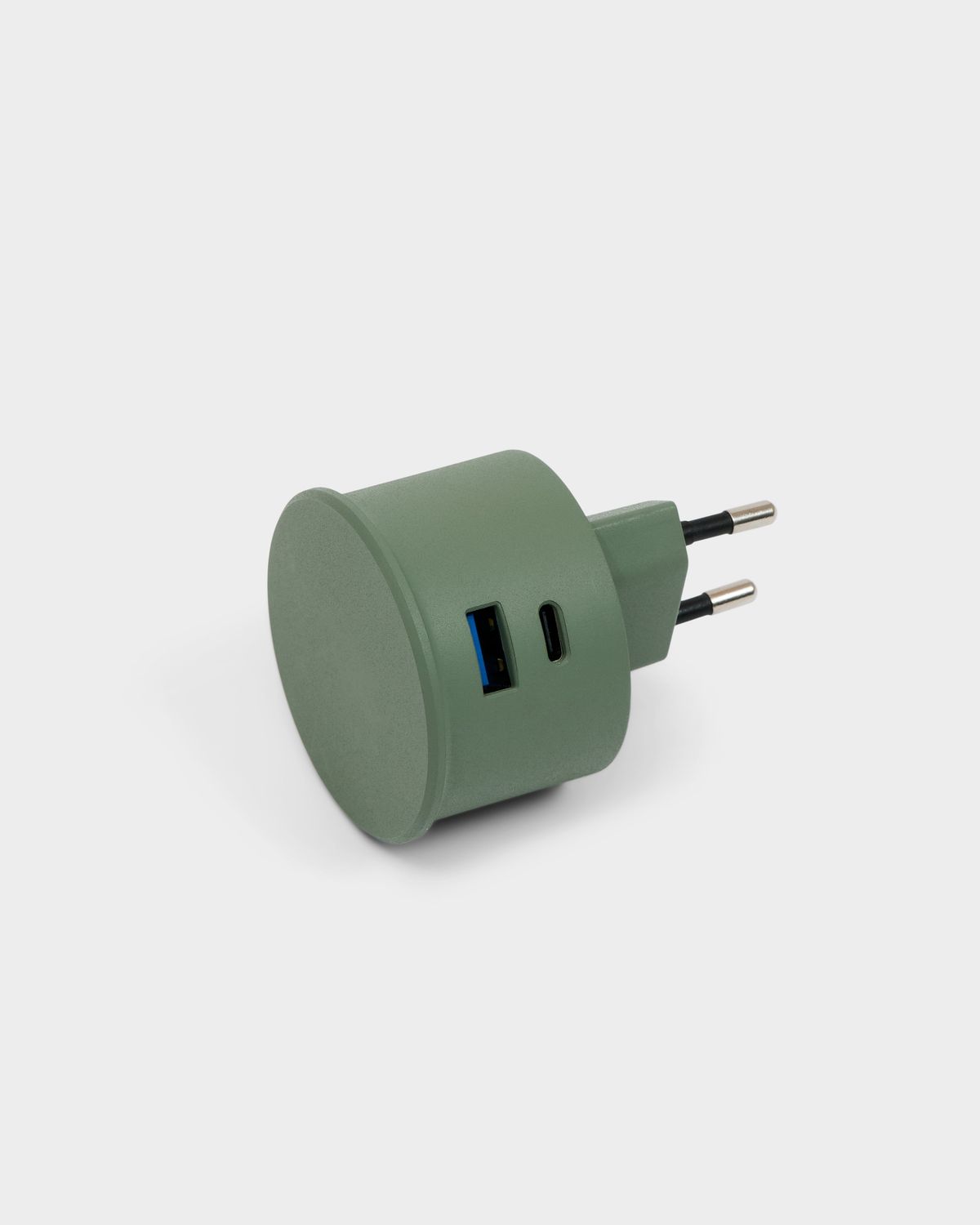 Power Adapter - Mossy Green