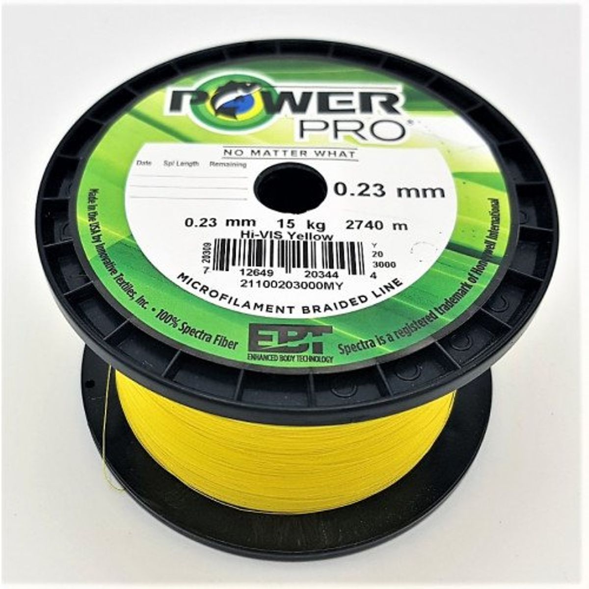 Power Pro Hi-Vis Yellow Metermål