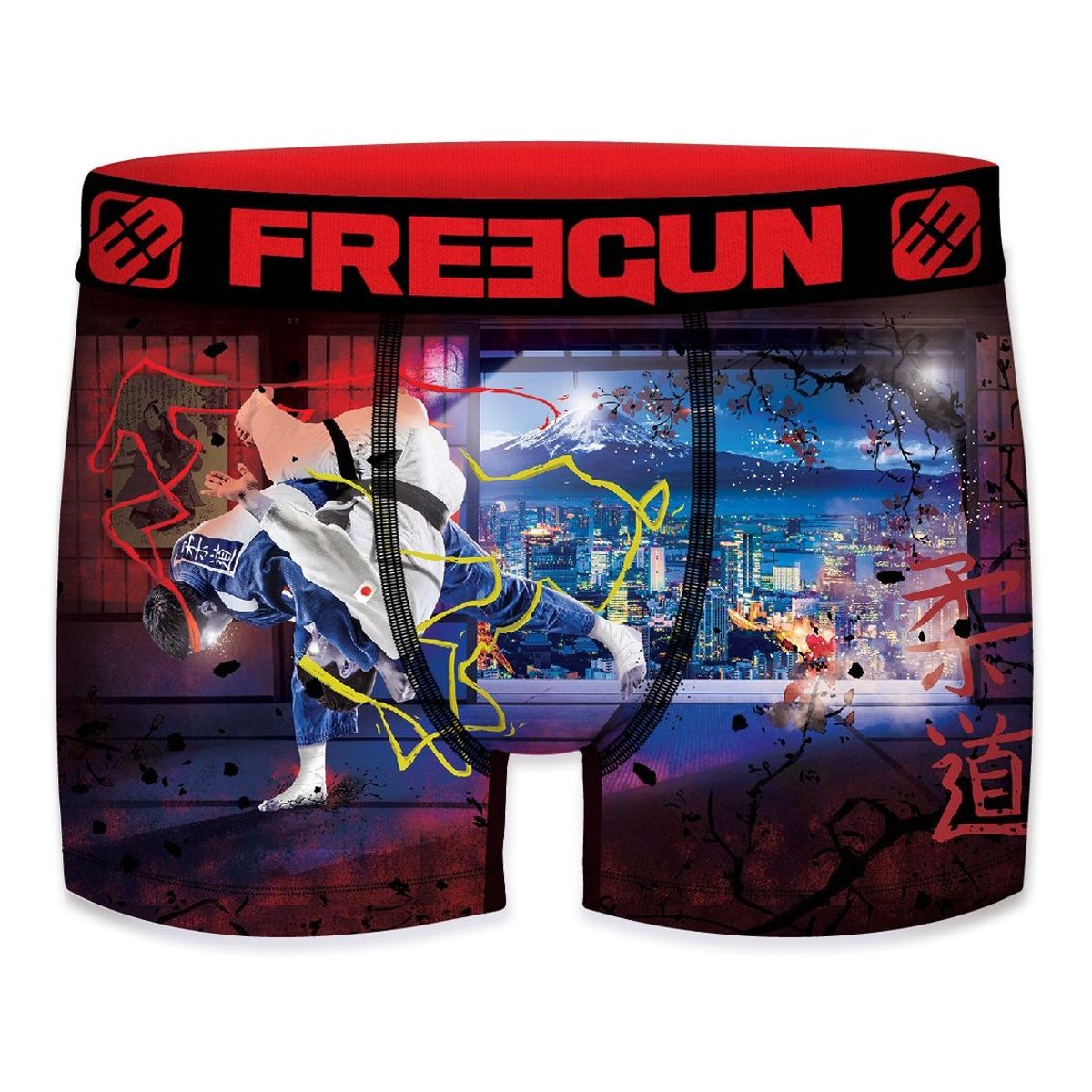 Power Sport Judo- Freegun Microfiber Boxershorts