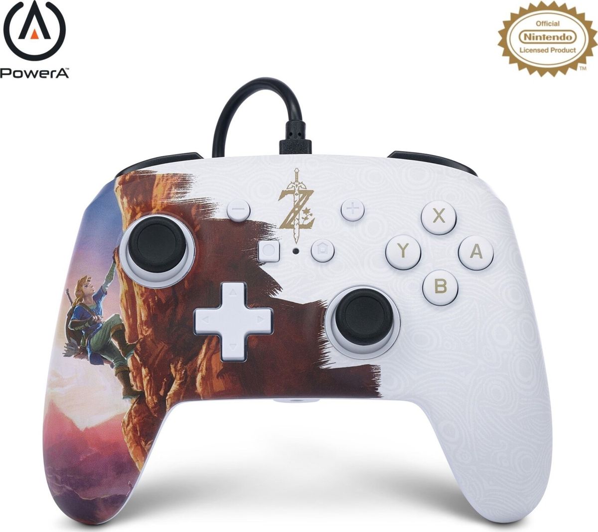 Powera Enhanced Wired Controller - Nintendo Switch - Rise Of The Hero