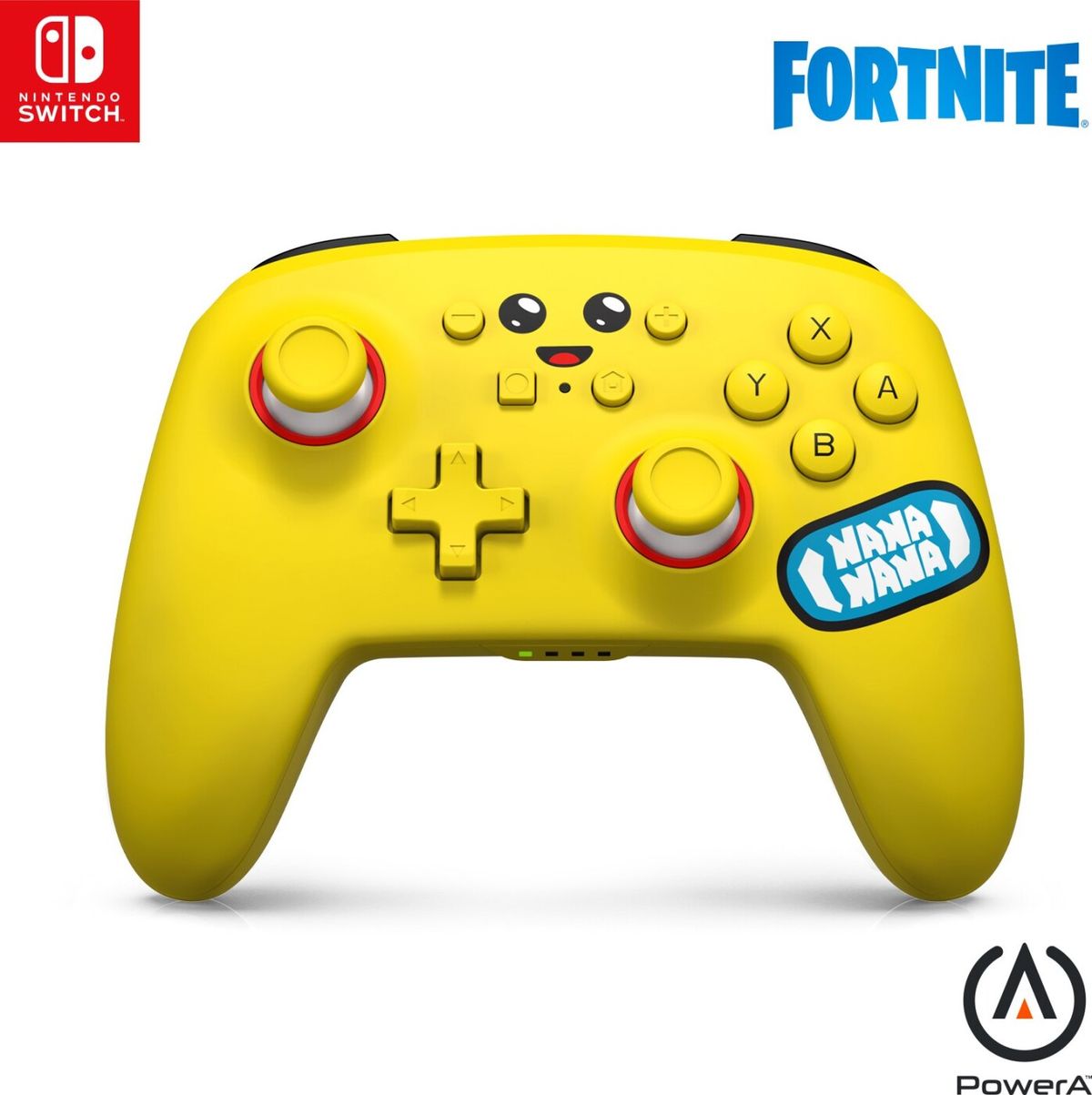 Powera Enhanced Wireless Controller - Peely Fortnite (nintendo Swich)