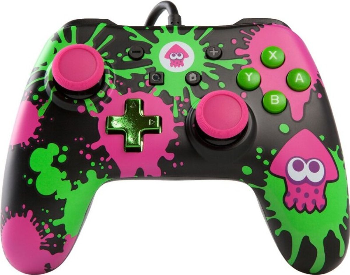 Powera - Gamepad Controller Til Nintendo Switch - Splatoon 2