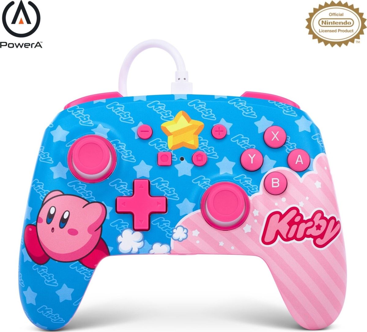 Powera Nsw Enh Wired Controller - Kirby