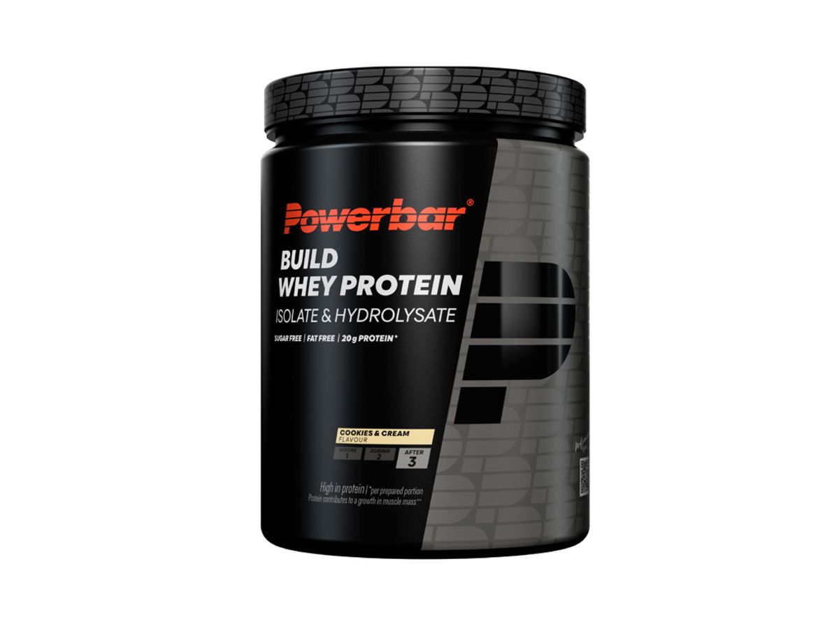 Powerbar Build Whey Protein - Cookies & Cream - 550g