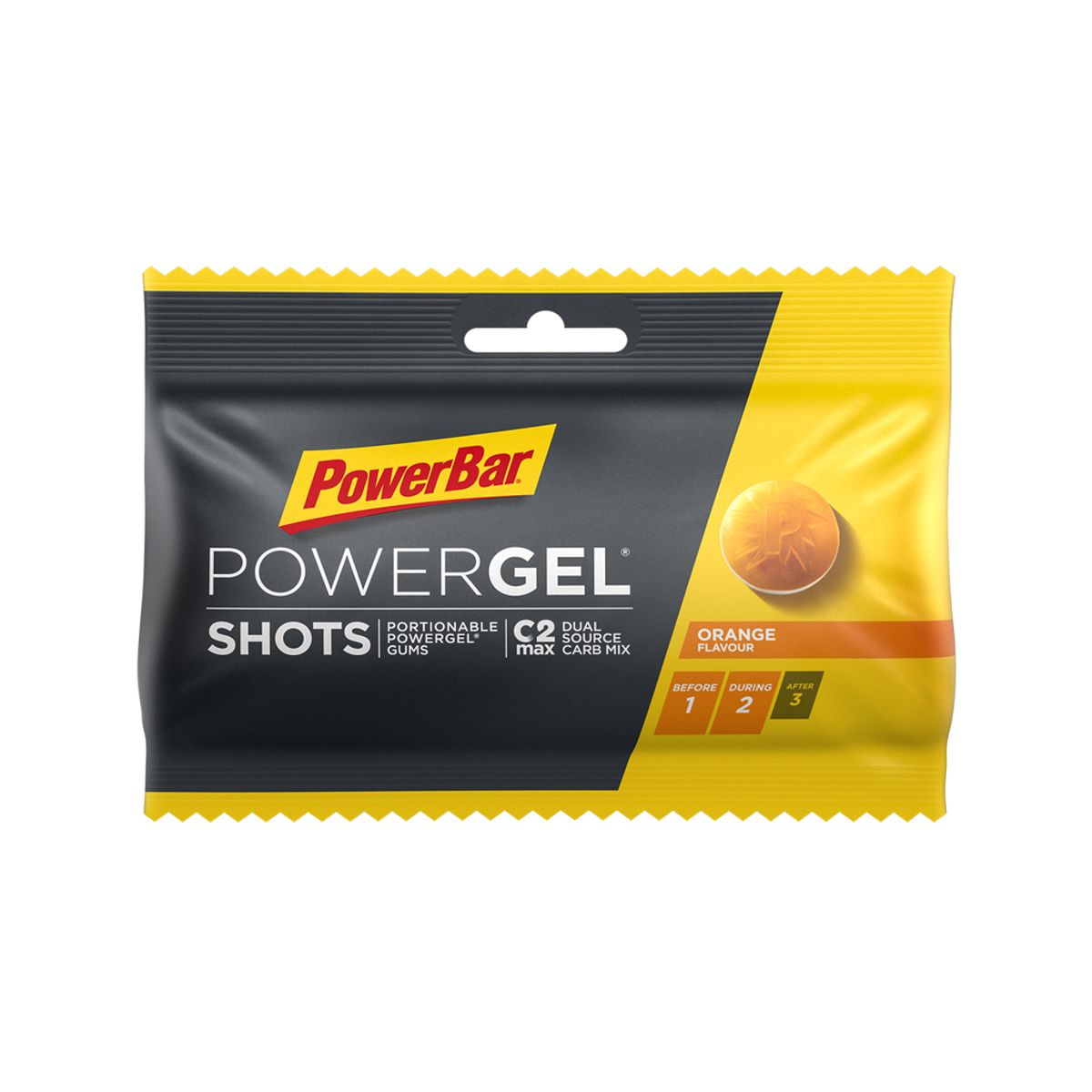 Powerbar - PowerGel shots - Vingummi - Appelsin