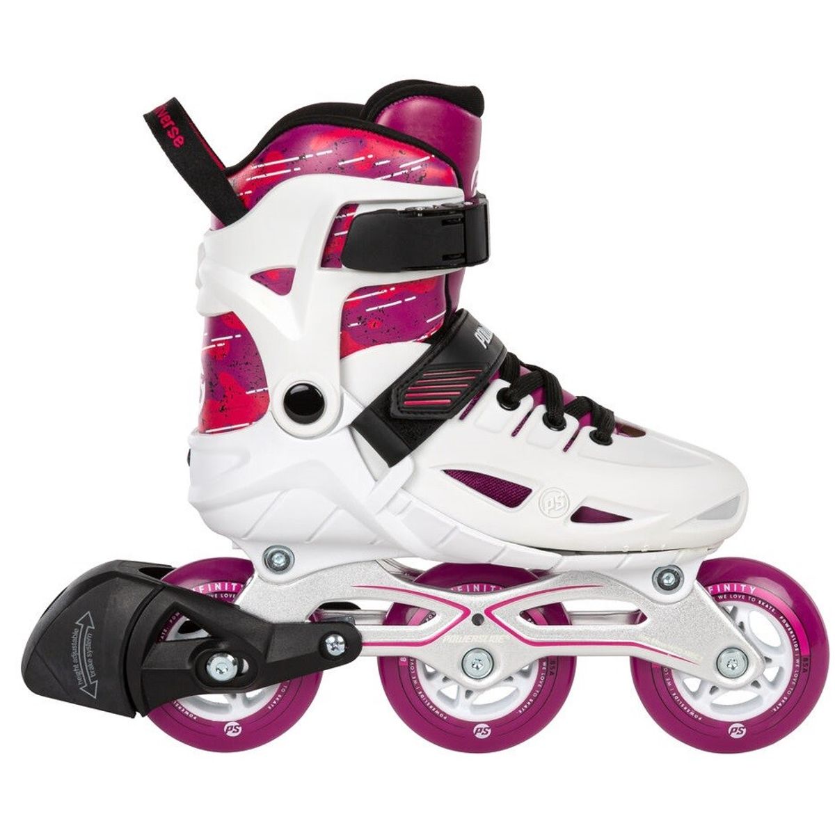 Powerslide Phuzion Universe 3W Pink Str. 29-32