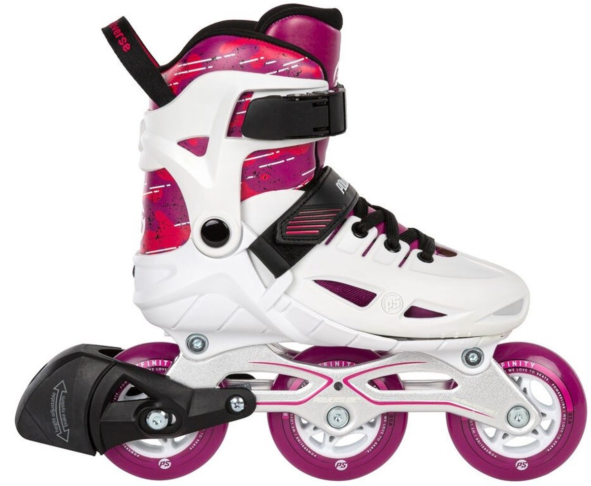 Powerslide Phuzion Universe 3W Pink Str. 33-36