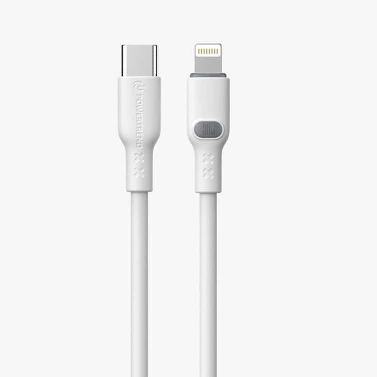 POWERTREND LADEKABEL USB-C Til LIGHTNING 1.0M