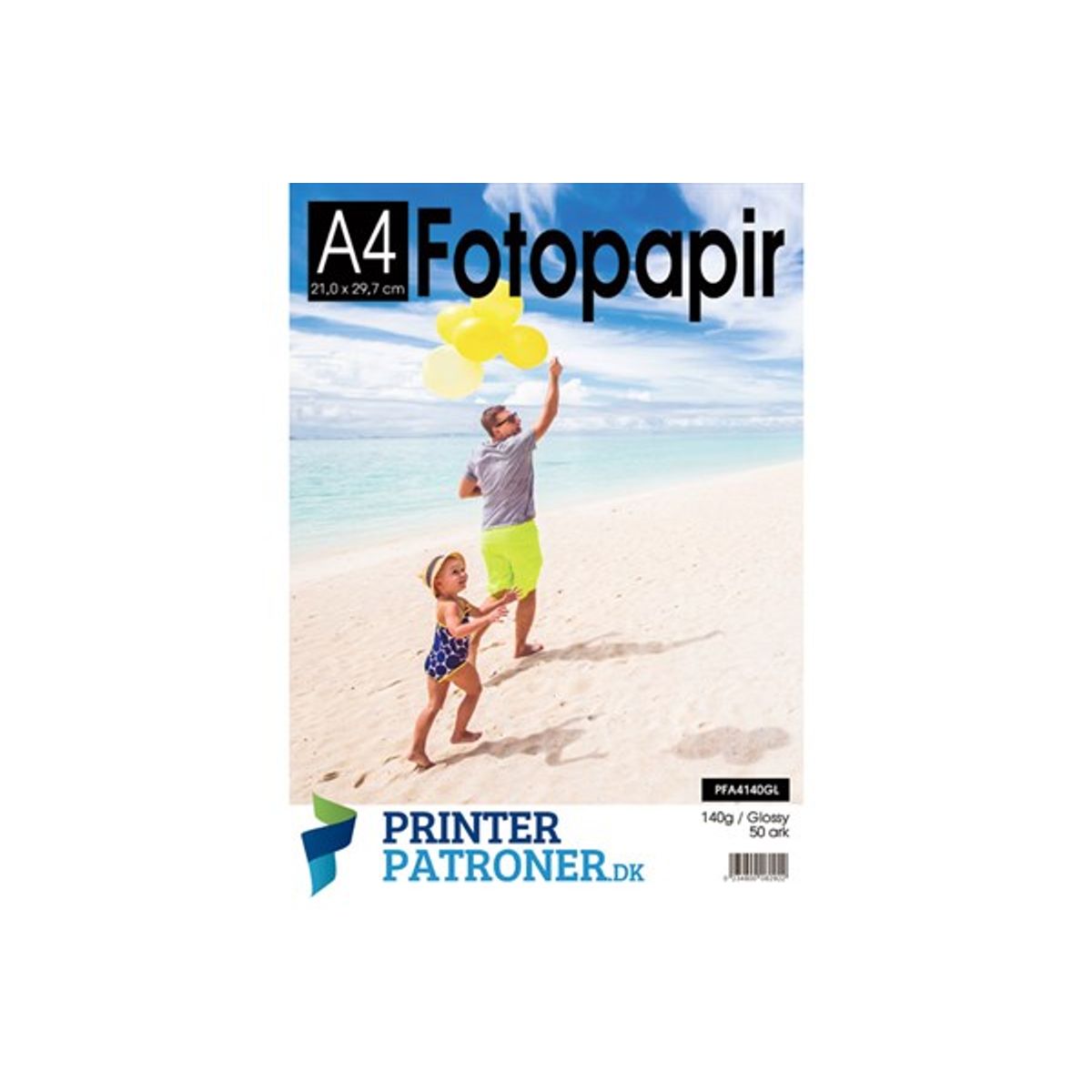 PPDK glossy fotopapir A4 150gr. - 50 ark