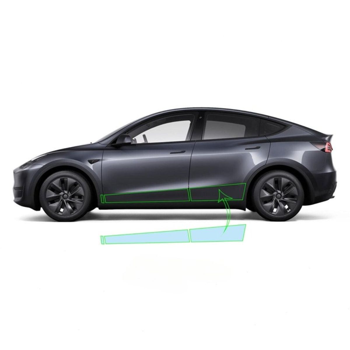 PPF Beskyttelsesfolie til Tesla Model Y