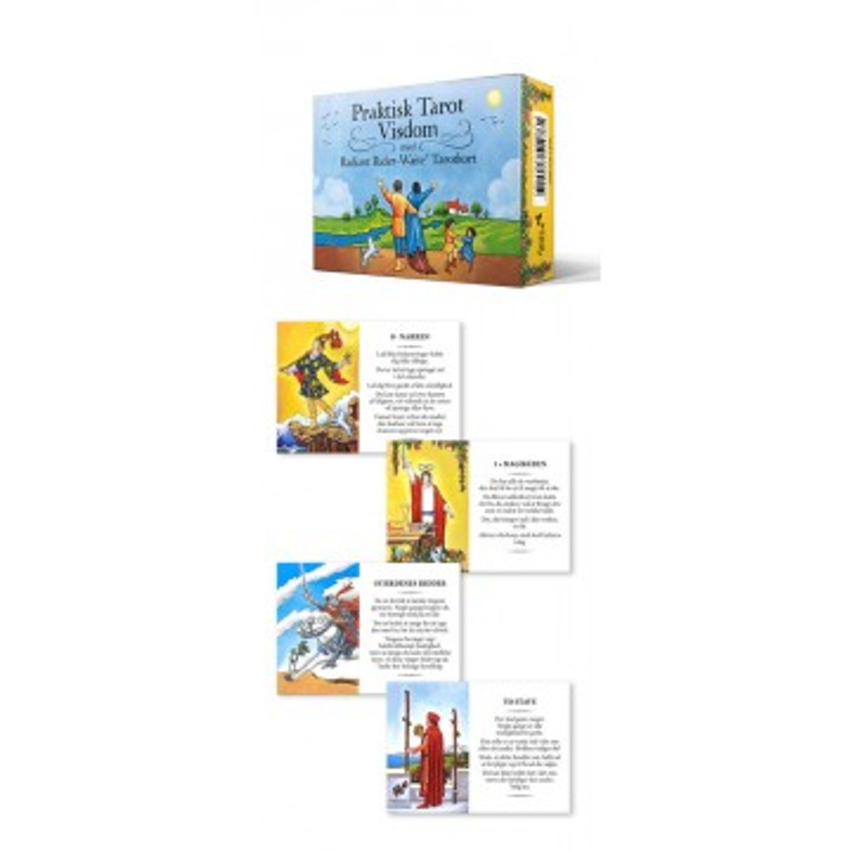 Praktisk Tarot Visdom - Rider-Waite - Alle Engle kort & Visdomskort - GodKarmaShop