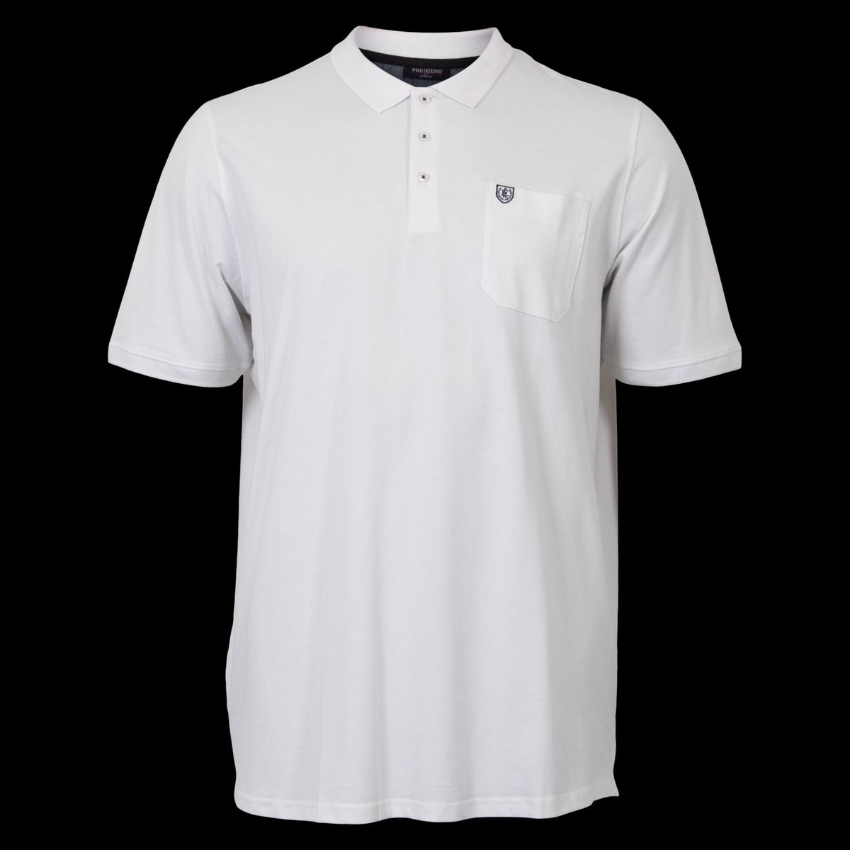 Pre End Big Neils Herre Polo - White - 4XL