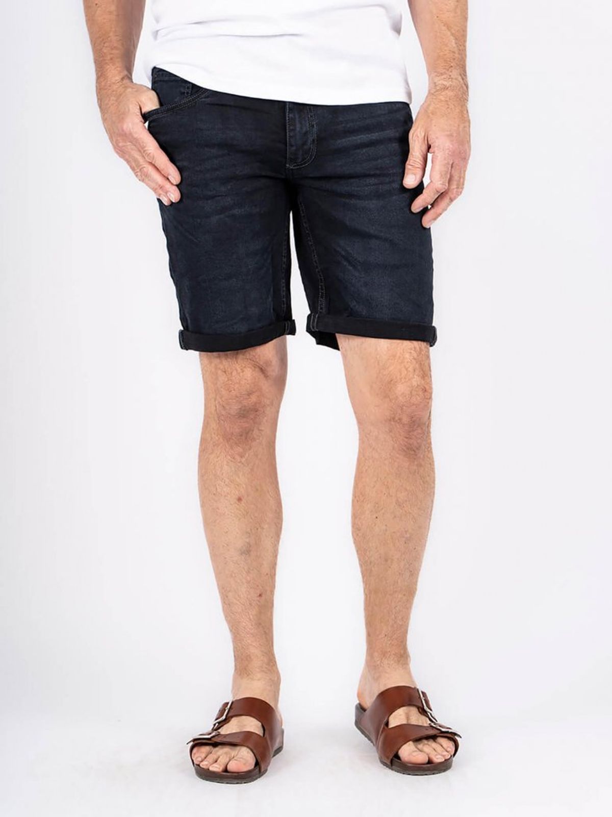 Pre End - Indie denim shorts i navy - Herre - 30