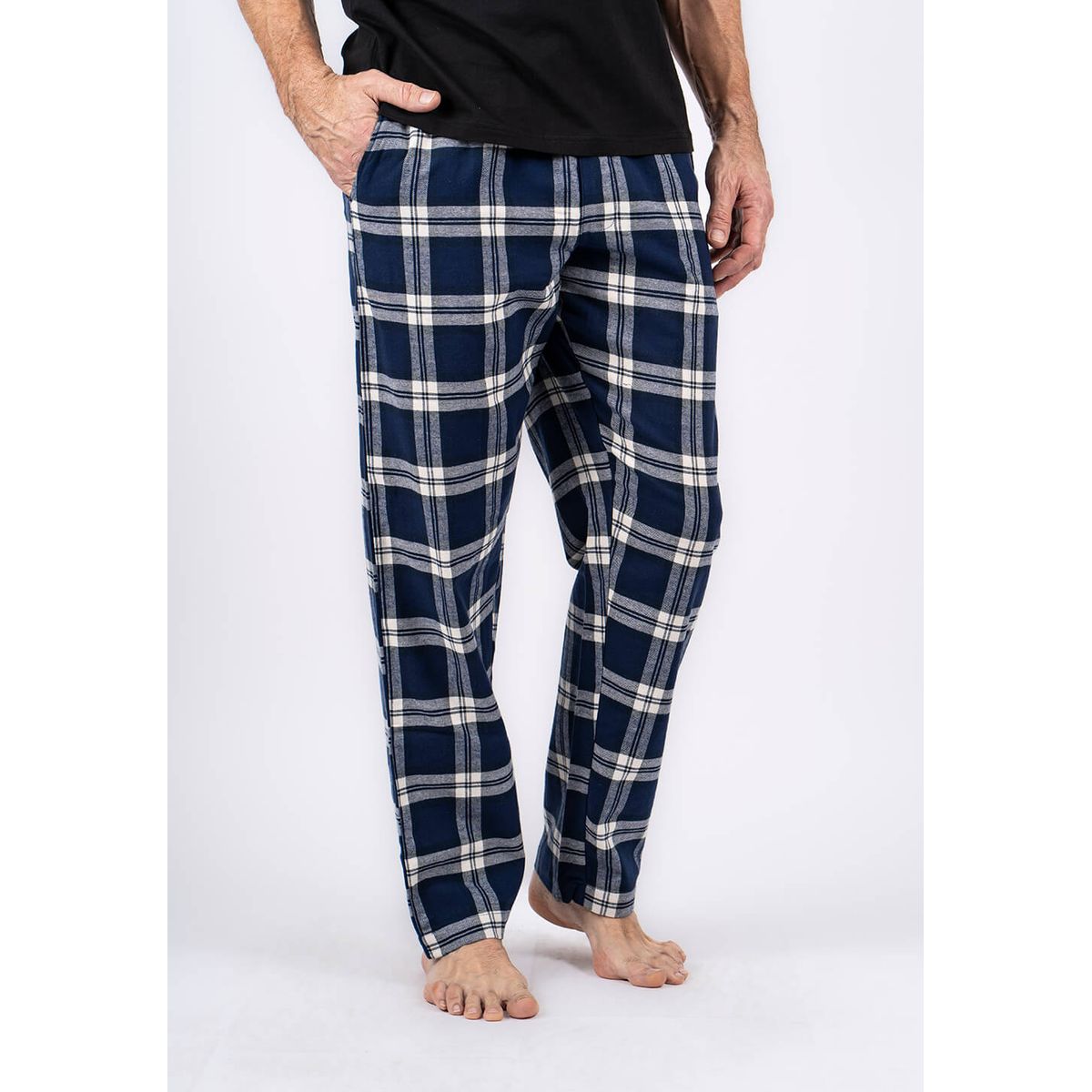 Pre End - Pyjamas bukser I navy/hvid