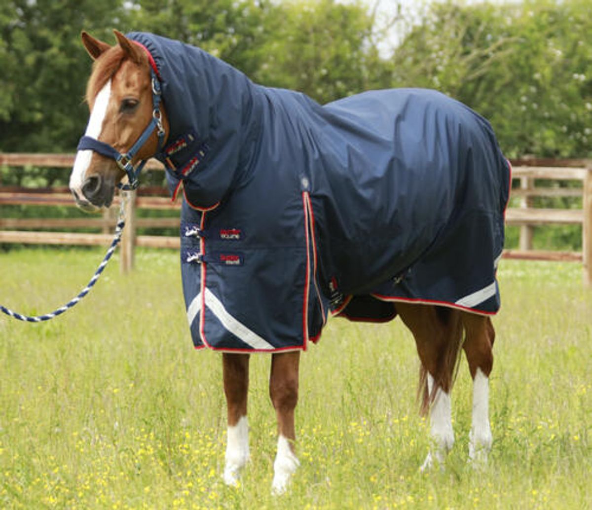 Premier Equine Buster Storm 200g dækken med hals - 6,0" (130cm)