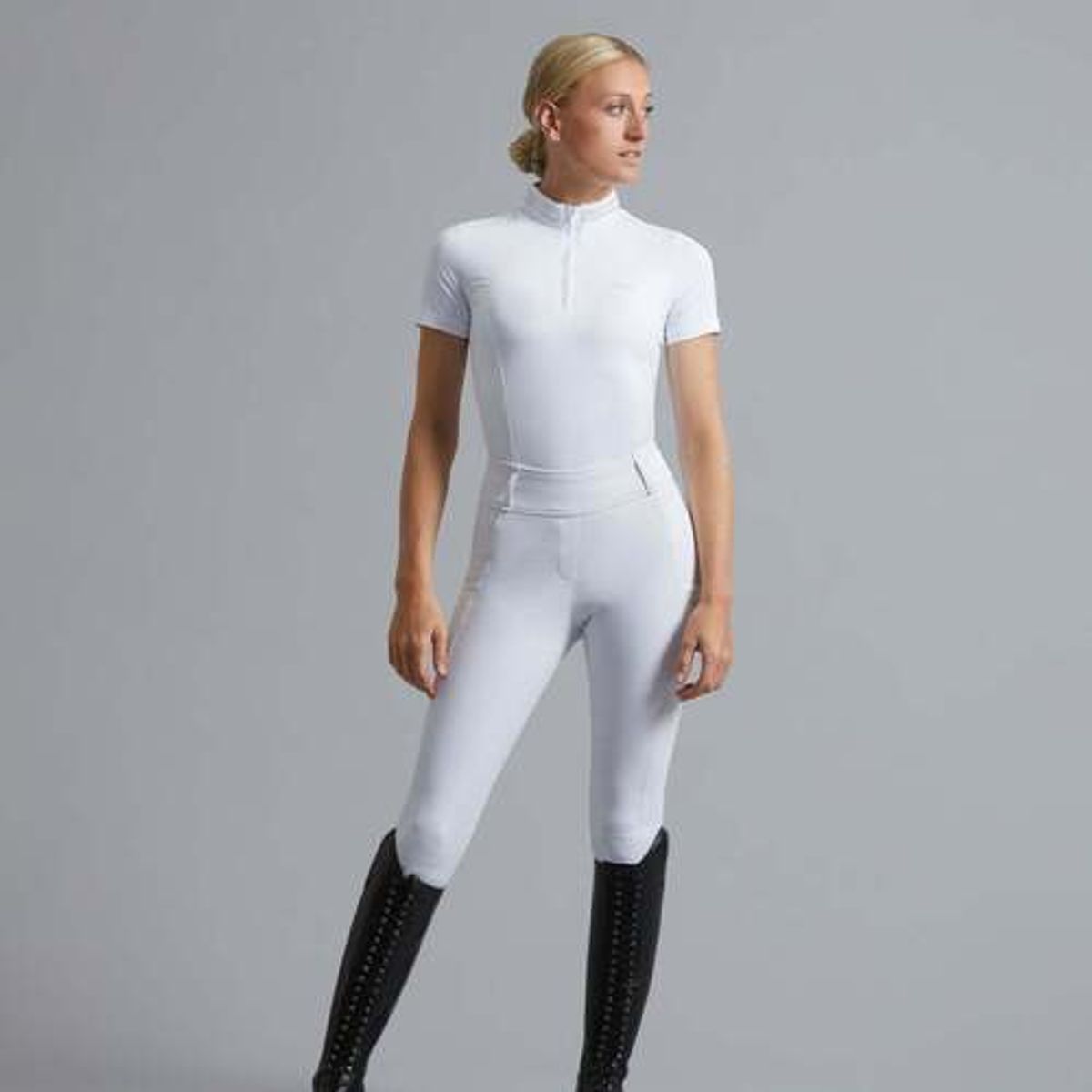 Premier Equine Electra stævne ridetights - Hvid - 36