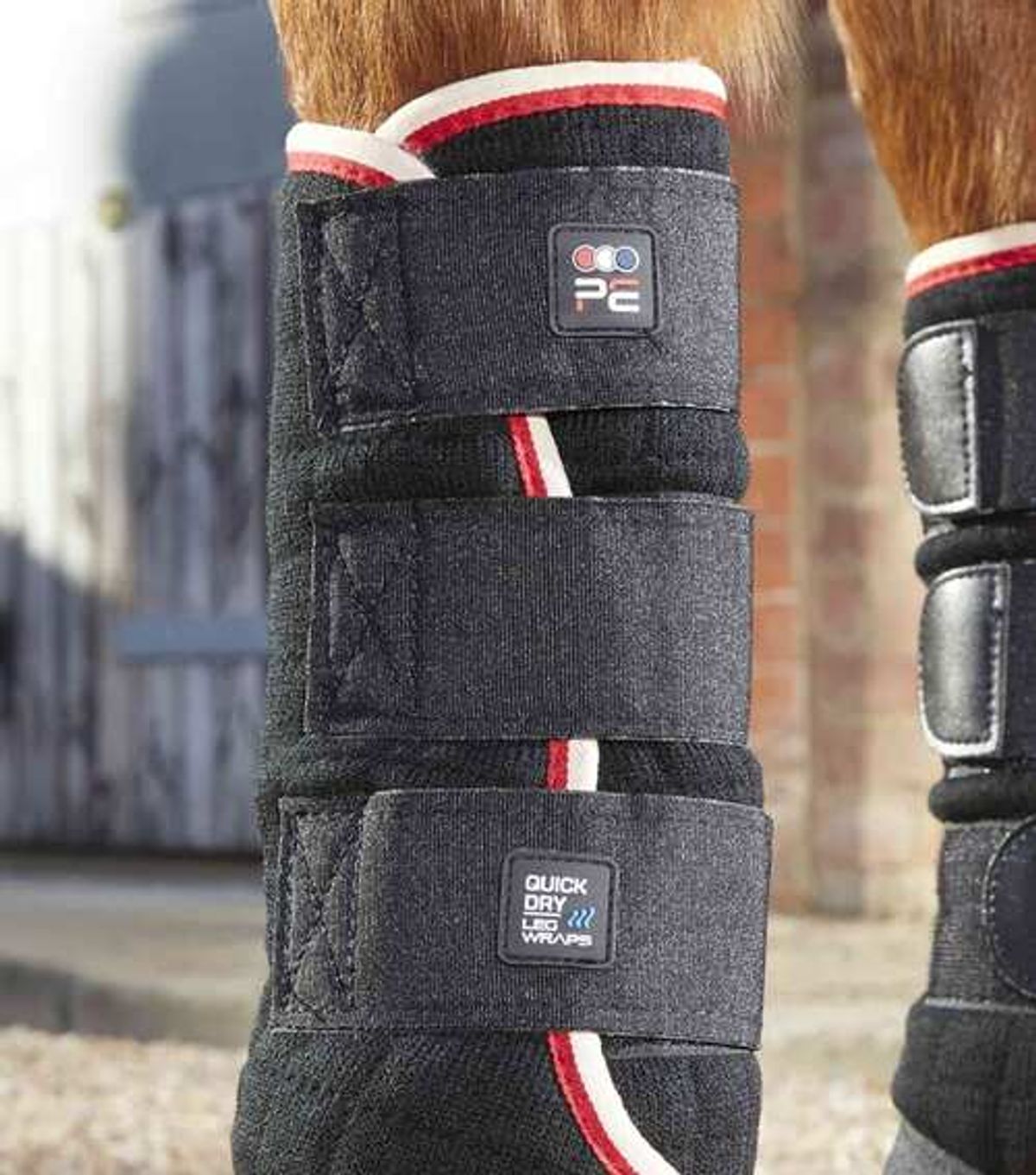 Premier Equine Quick Dry Leg Wraps - Par - Burgundy, Large