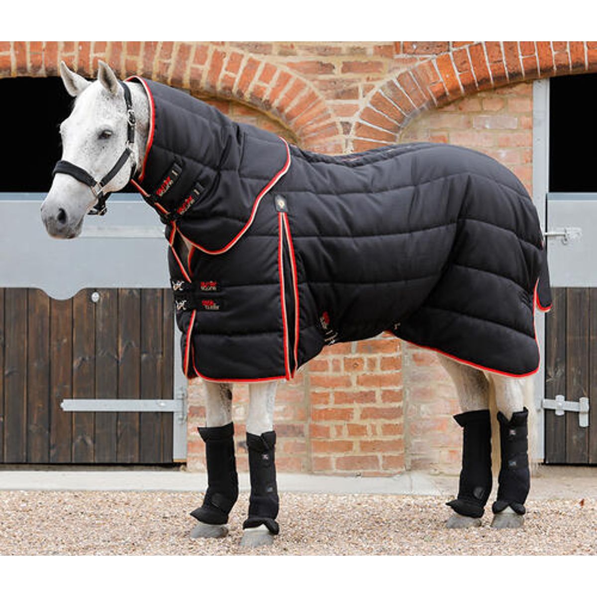 Premier Equine Stable Buster 450g Stable dækken with Neck Cover - 5,6" (115cm)