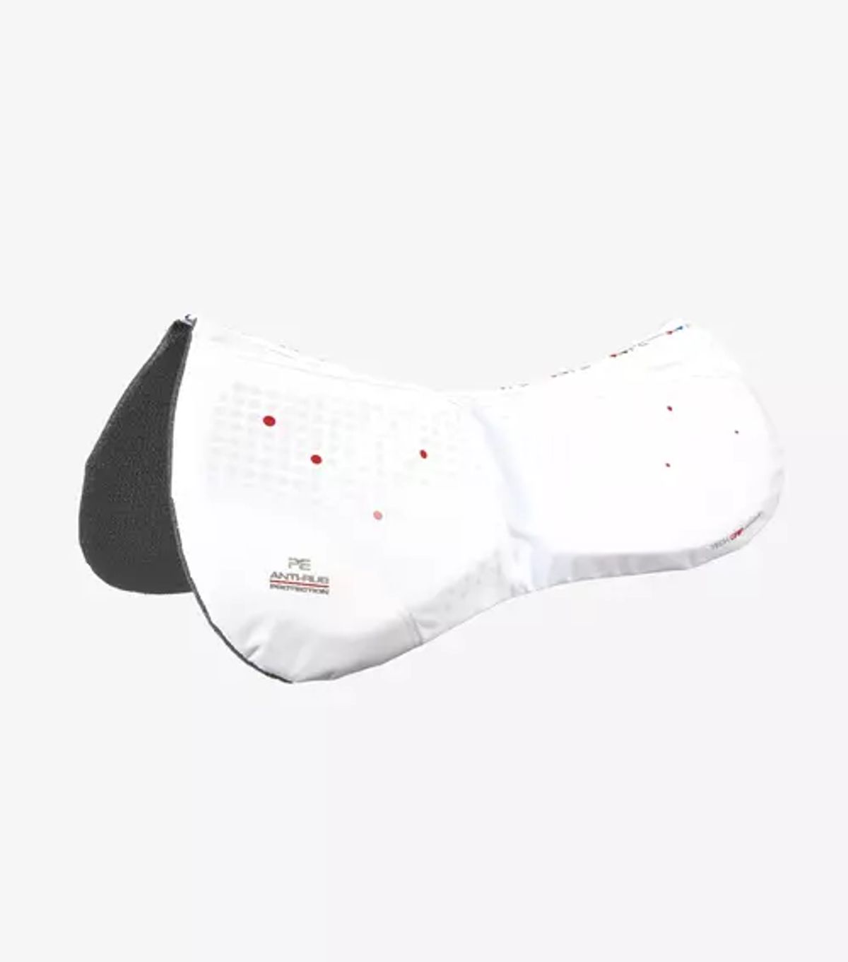 Premier Equine Tech Grip Pro Anti-Slip Correction Pad - Hvid