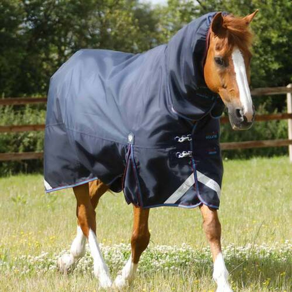 Premier Equine Titan Storm 200g Combo dækken med Snug-Fit hals - 5,3" (120cm)