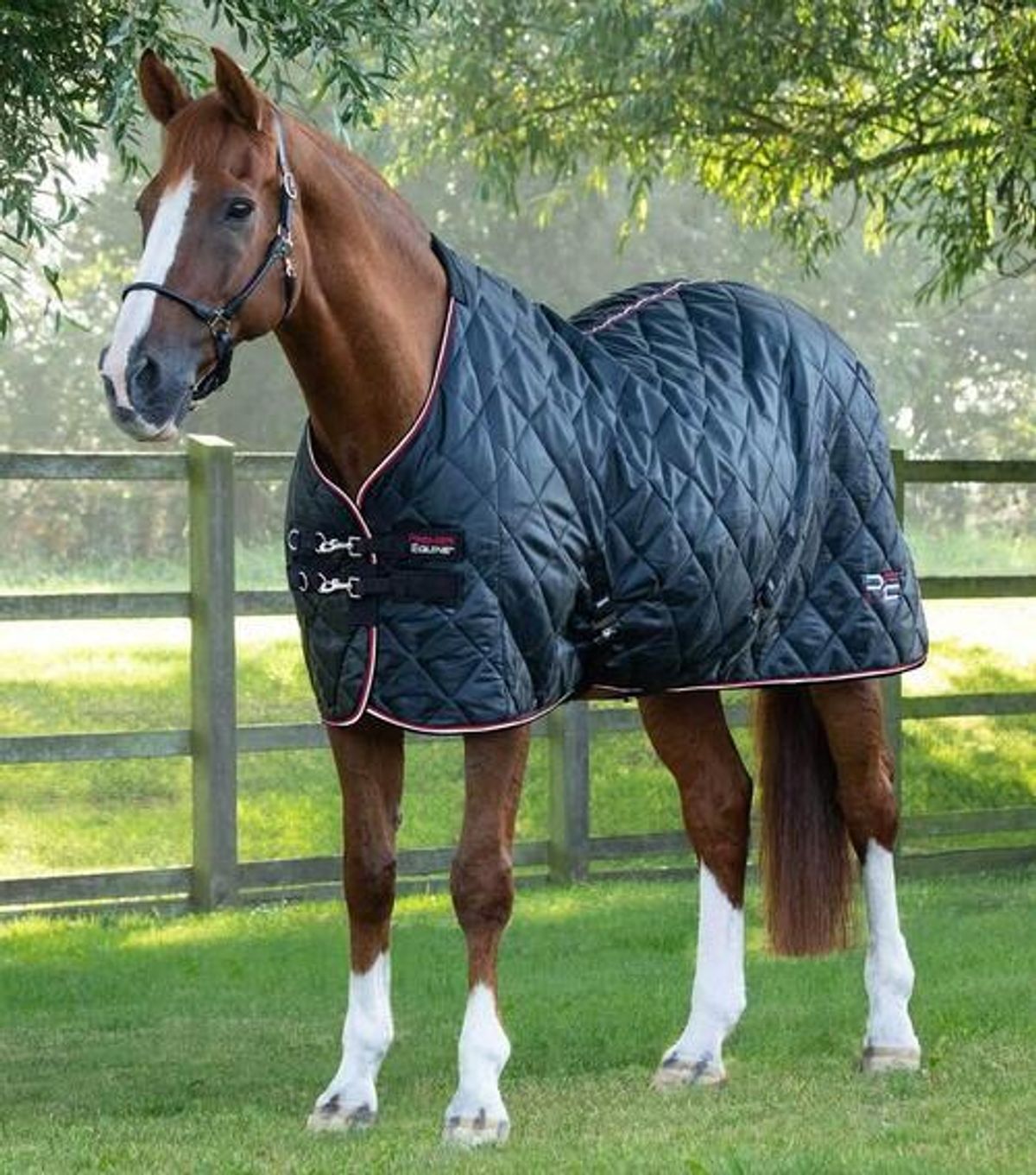 Premier Equine Tuscan 100g stalddækken - Sort - 5,3 120cm