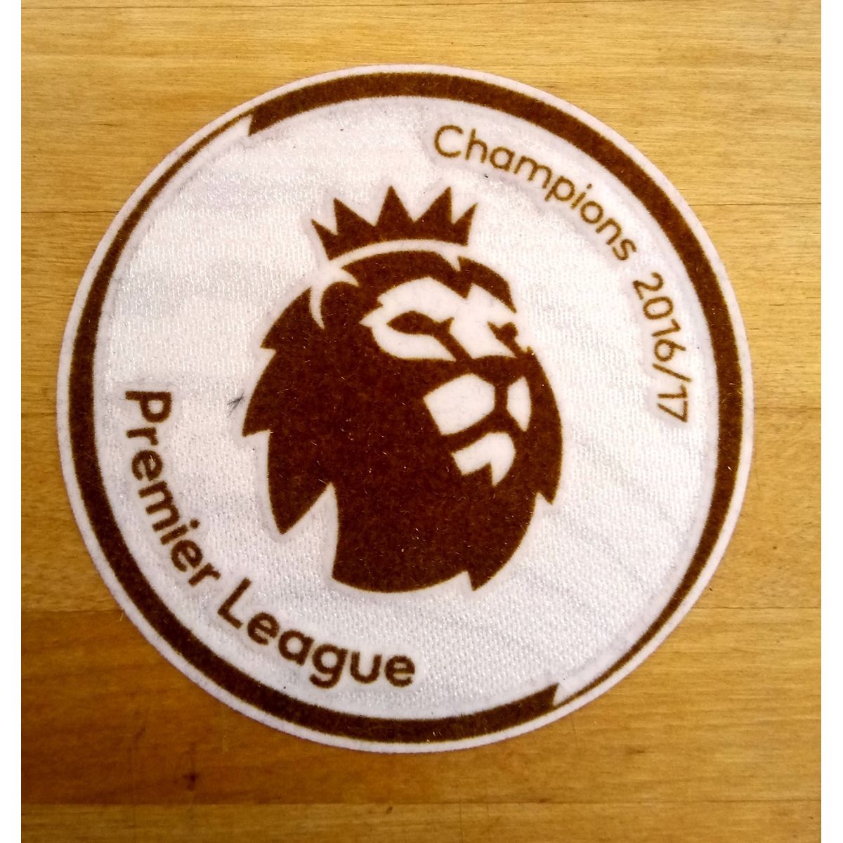 Premier League Champs Sleeve Badge 2016-2017 - player's-Player's