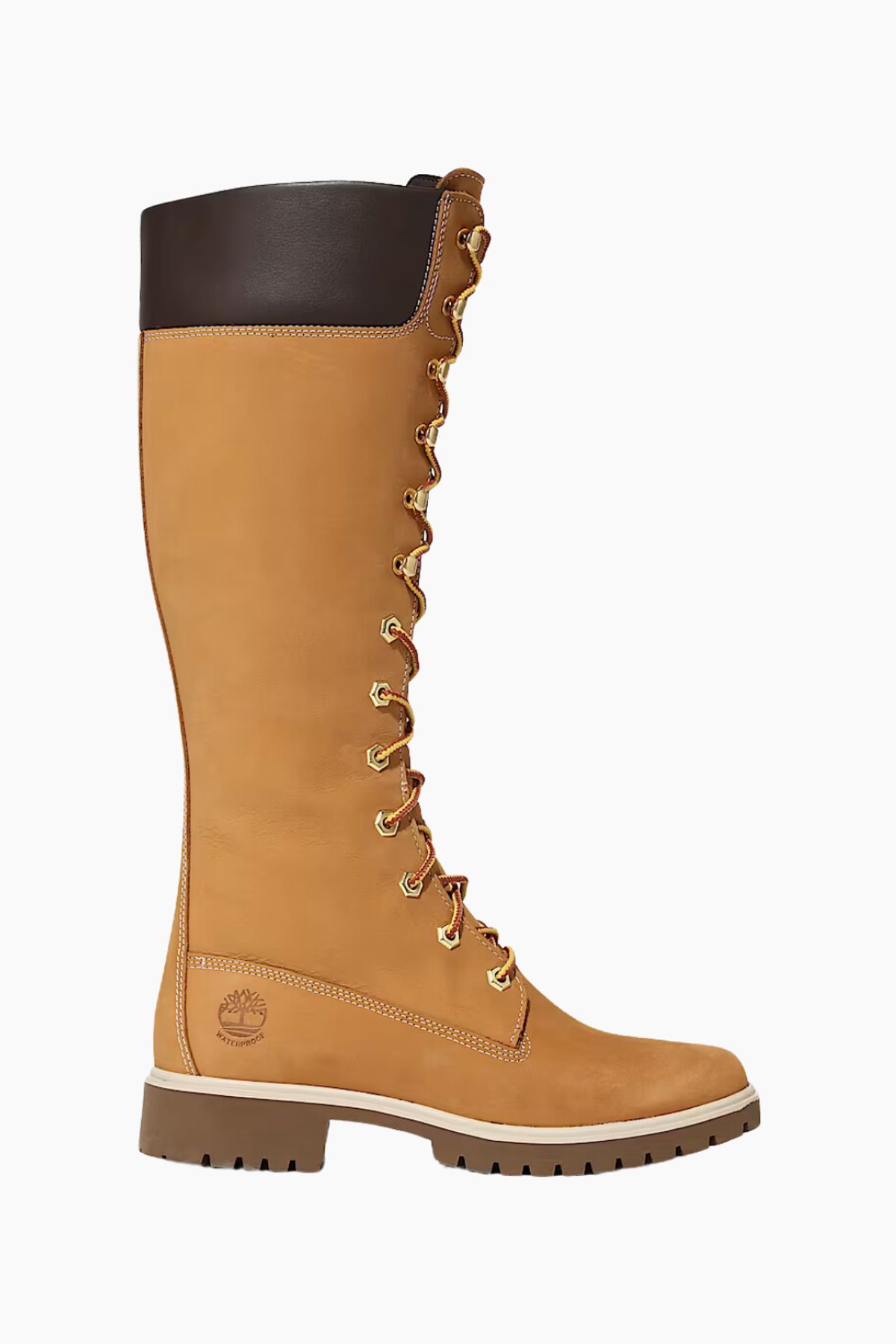 Premium 14 In Lace Waterproof Boot - Wheat - Timberland - Brun 38