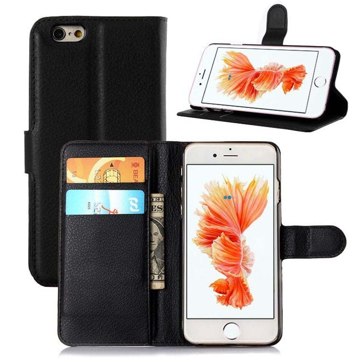 Premium Leather Wallet iPhone 11 Cover - iHero