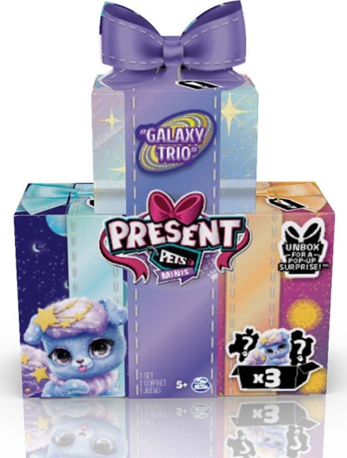 Present Pets Minis - Galaxy Trio - 3 Figurer