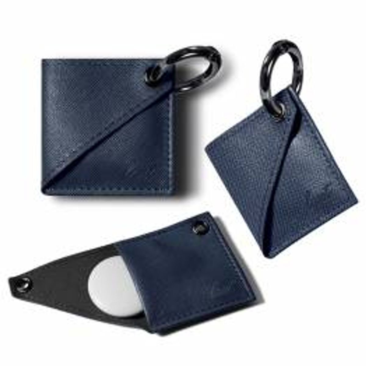 PRESTIGE AirTags holder - Indigo